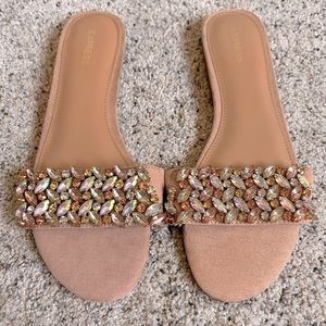 Express Embellished Sandals